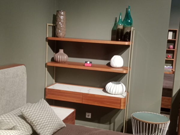 Стеллаж RAGGIO орех/белый