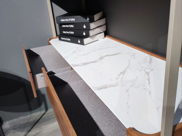 Стеллаж RAGGIO орех/белый