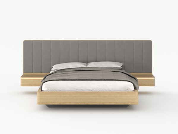 Шпонированная кровать широкая ОРЛИ | ORLY дуб alpine