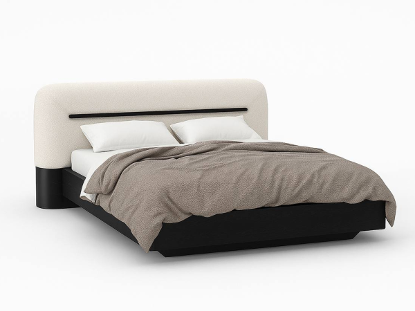 Кровать BONI ясень choco