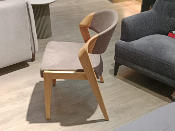 Стул 300 дуб натуральный/капучино