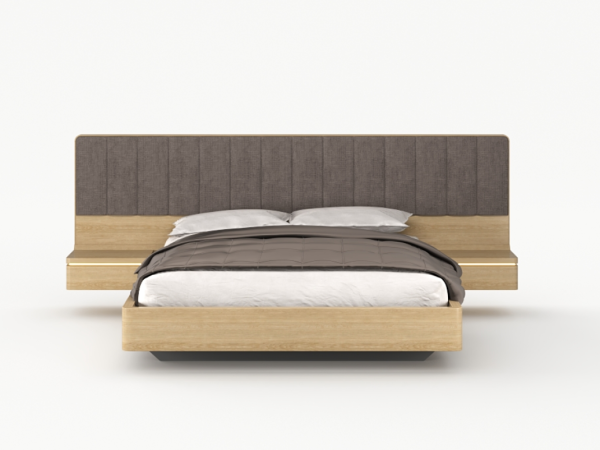 Шпонированная кровать комбинированная ОРЛИ | ORLY дуб alpine