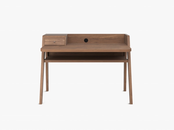 Стол письменный BOND2 1260 1 ящик левый орех