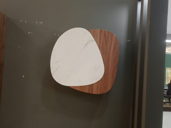 Шкаф-полка правая RAGGIO орех/белая