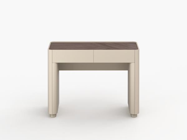 Стол туалетный LUNNO эмаль кашемир/орех cedar