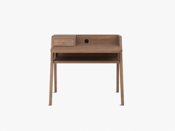 Стол письменный BOND2 1000 1 ящик левый орех