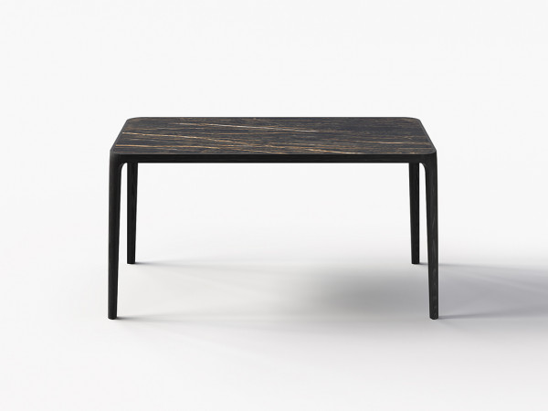 Стол обеденный 304 дуб черный/черный