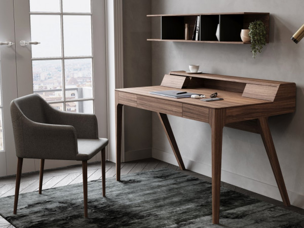 Стол письменный KARTELLO 1280 орех