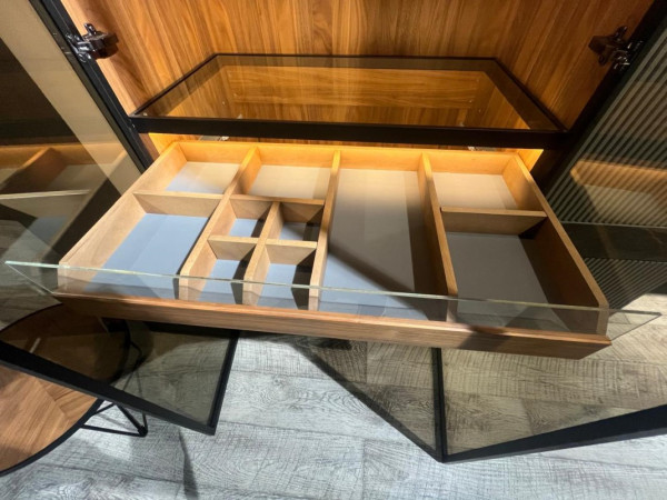 Гостиная RICH орех/эмаль