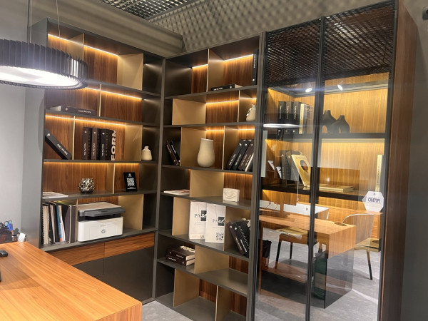 Библиотека орех/графит