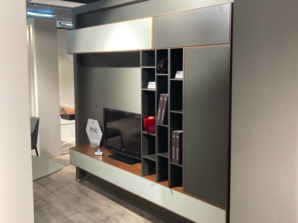 Гостиная RITMO шпон/эмаль