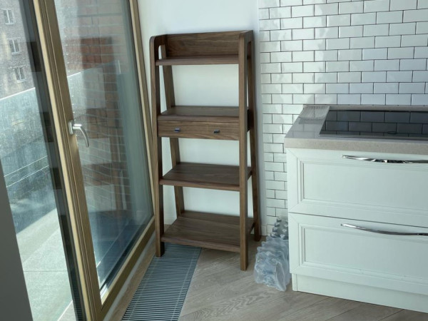 Стеллаж BOOK орех