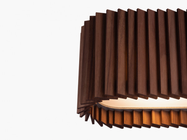 Подвесной светильник Rotor Elliptical S орех