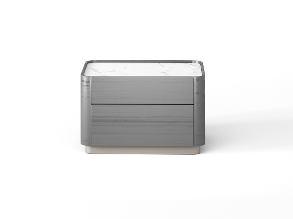 Прикроватная тумба RAGGIO2 эвкалипт mocca/шампань/белая