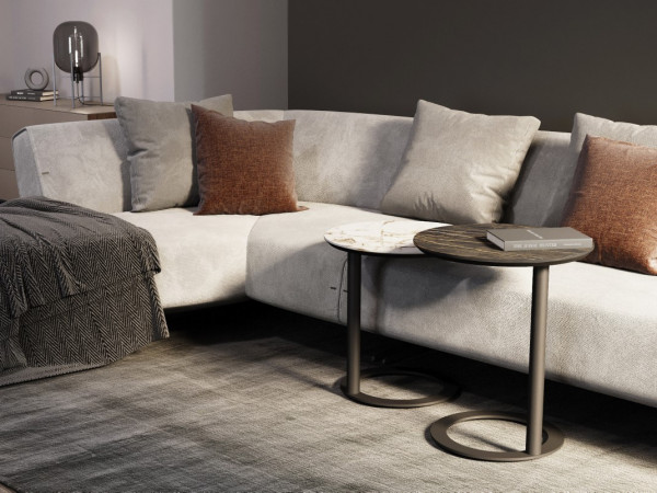 Стол придиванный VISSOR 510x492 белый