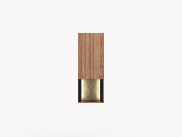 Шкаф-полка малая левая RUM&amp;COLA орех