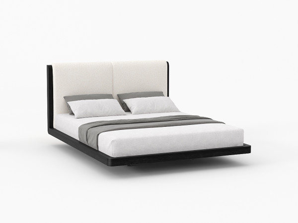 Кровать LUNNO ясень choco