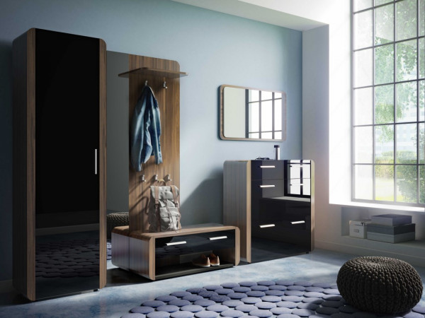 Шкаф 1-но дверный BELLA орех