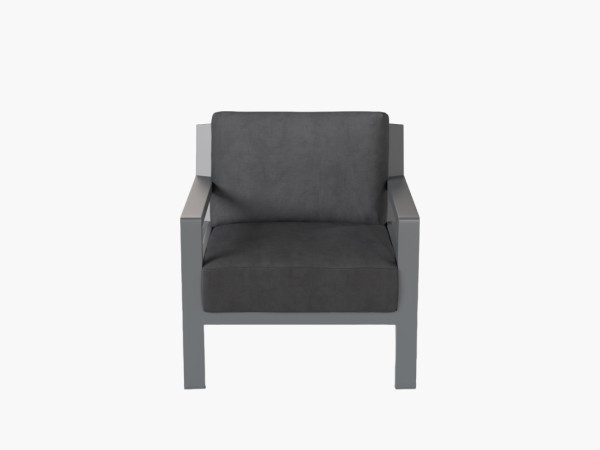 Кресло 3138-1 серое