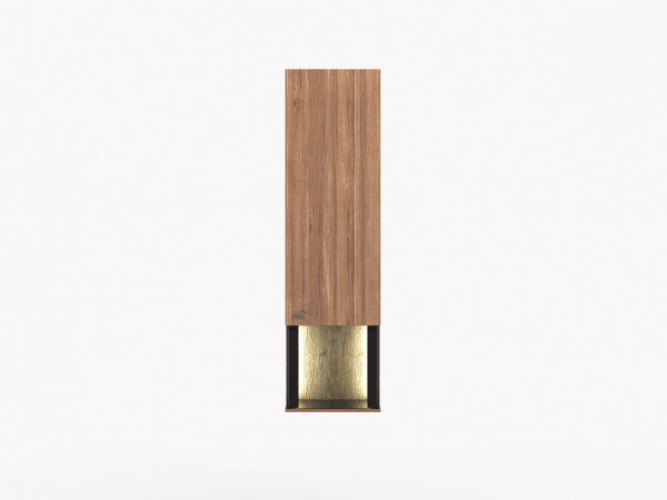 Шкаф-полка большая правая RUM&amp;COLA орех