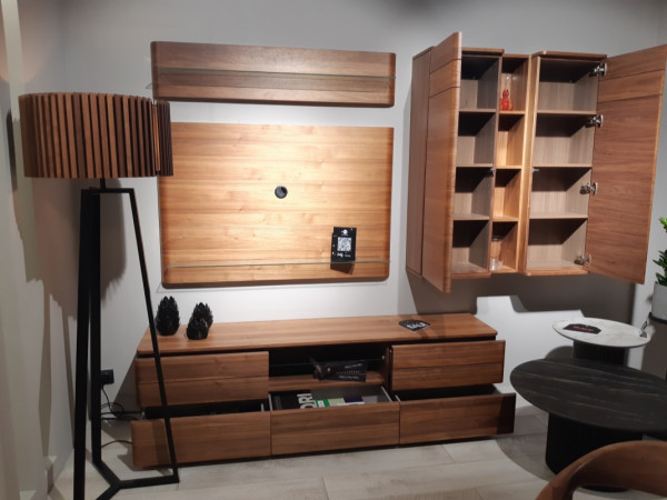 Гостиная ORLY шпон орех