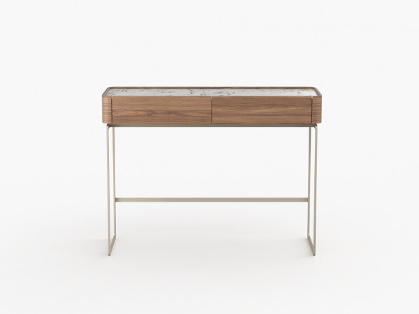 Консоль RAGGIO орех/белая