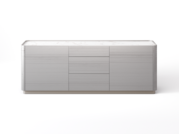 Комод широкий 3+2 RAGGIO2 эвкалипт/шампань/белая