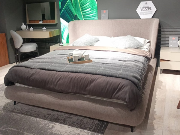 Кровать VEZZEL 160х200 cocoa с основанием
