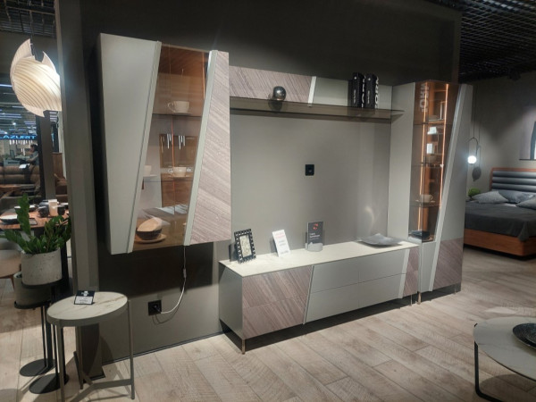 Гостиная SENTESSI эвкалипт/stone/белая