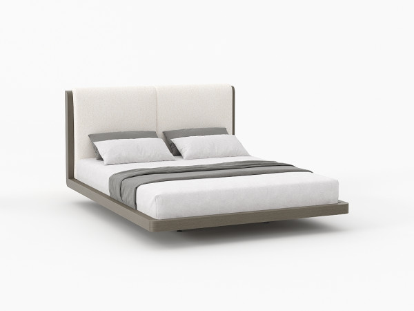 Кровать LUNNO дуб ash brown