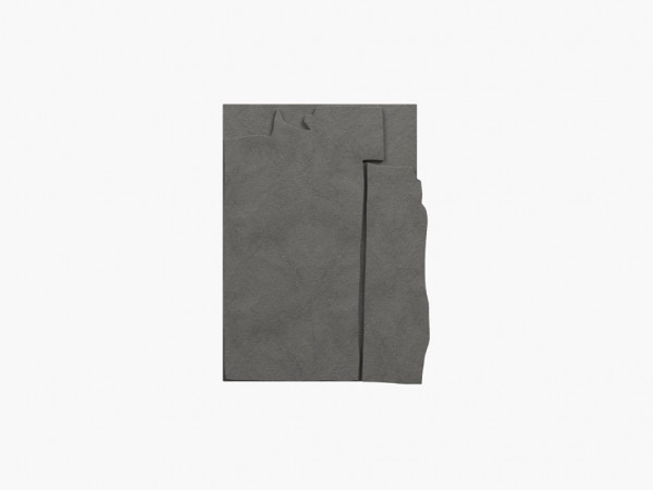 Панно ROCK 1 677х500 базальт