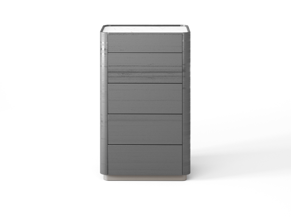 Комод 5 RAGGIO2 эвкалипт mocca/шампань/белая