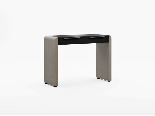 Стол туалетный BELLA дуб ash brown/черный