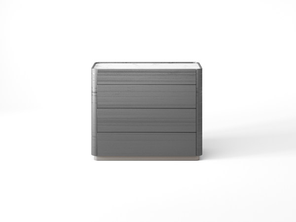 Комод 4 RAGGIO2 эвкалипт mocca/шампань/белая