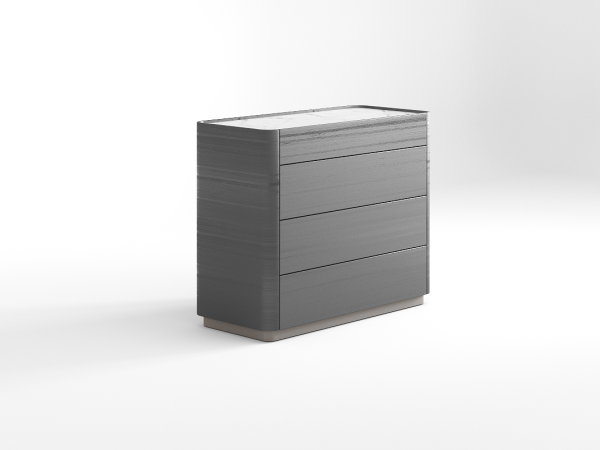 Комод 4 RAGGIO2  эвкалипт mocca/шампань/белая