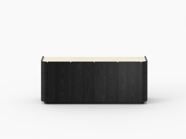 Тумба ТВ BONI | БОНИ ясень choco/travertine cream