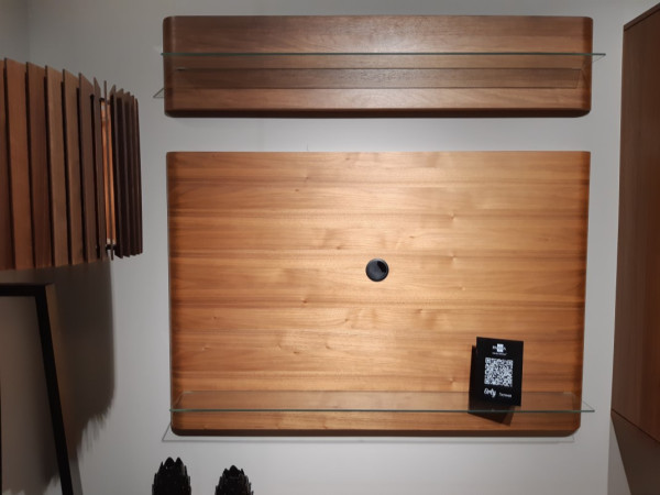 Полка ТВ BELLA орех